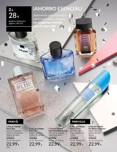 Vista previa Eau de Toilette Musk Rain, acorde de petricor, aceite de mandarina, madera de cedro válido desde el 01.12.2025 | Página: 240