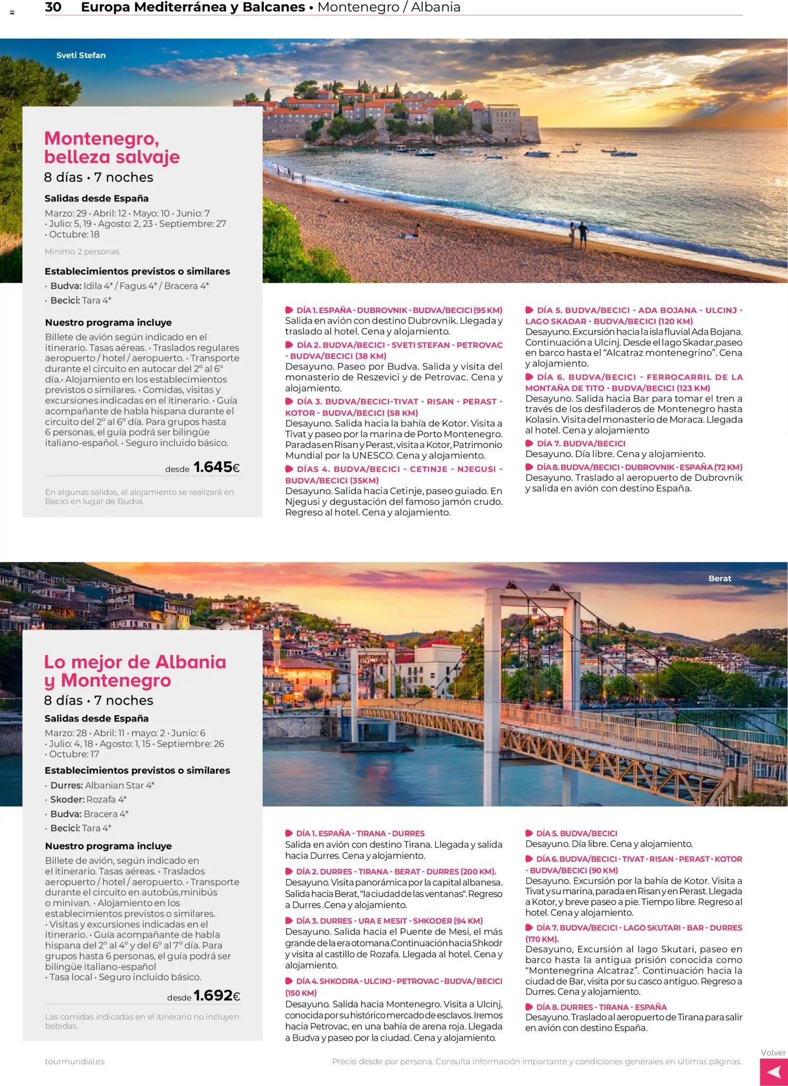 Viajes El Corte Inglés Europa │ válido desde el 01.01.2026 | Página: 30 | Productos: Jamón