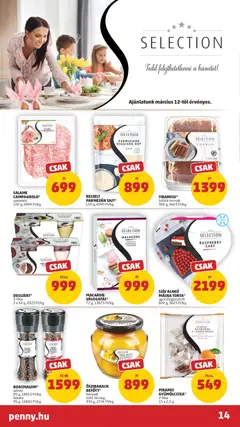 SZÍV ALAKÚ MÁLNA TORTA*, gyorsfagyasztott 600 g, 3665 Ft/kg - amely érvényes a következő dátumtól: 12.03.2026 | Oldal: 20