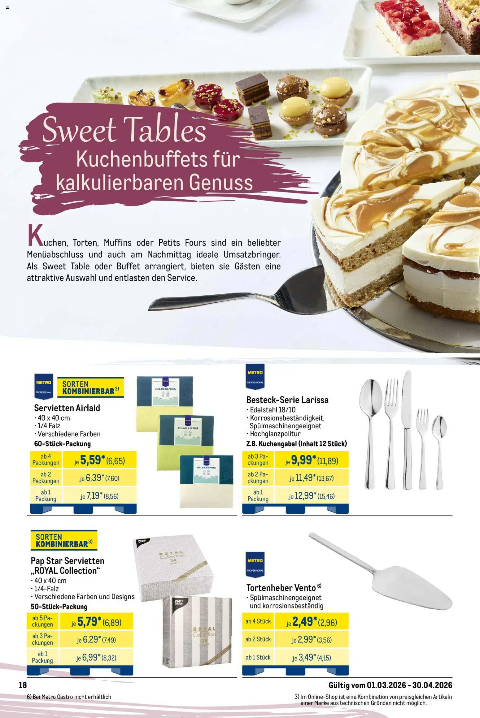 Metro Saisonkatalog Frühlings-Genuss – gültig ab 01.03.2026 | Seite: 18