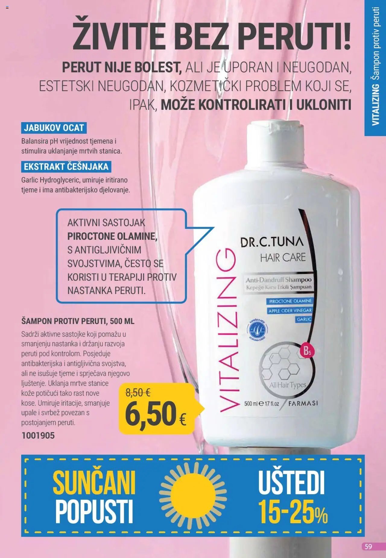 Farmasi katalog | vrijedi od 01.07.2025 | Stranica: 59 | Proizvodi: Šampon, Ocat