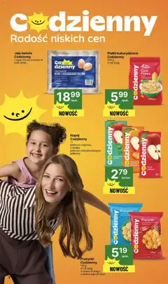 Delikatesy Centrum Gazetka od 18.09.2025 | Strona: 3 | Produkty: Płatki kukurydziane, Płatki, Jaja
