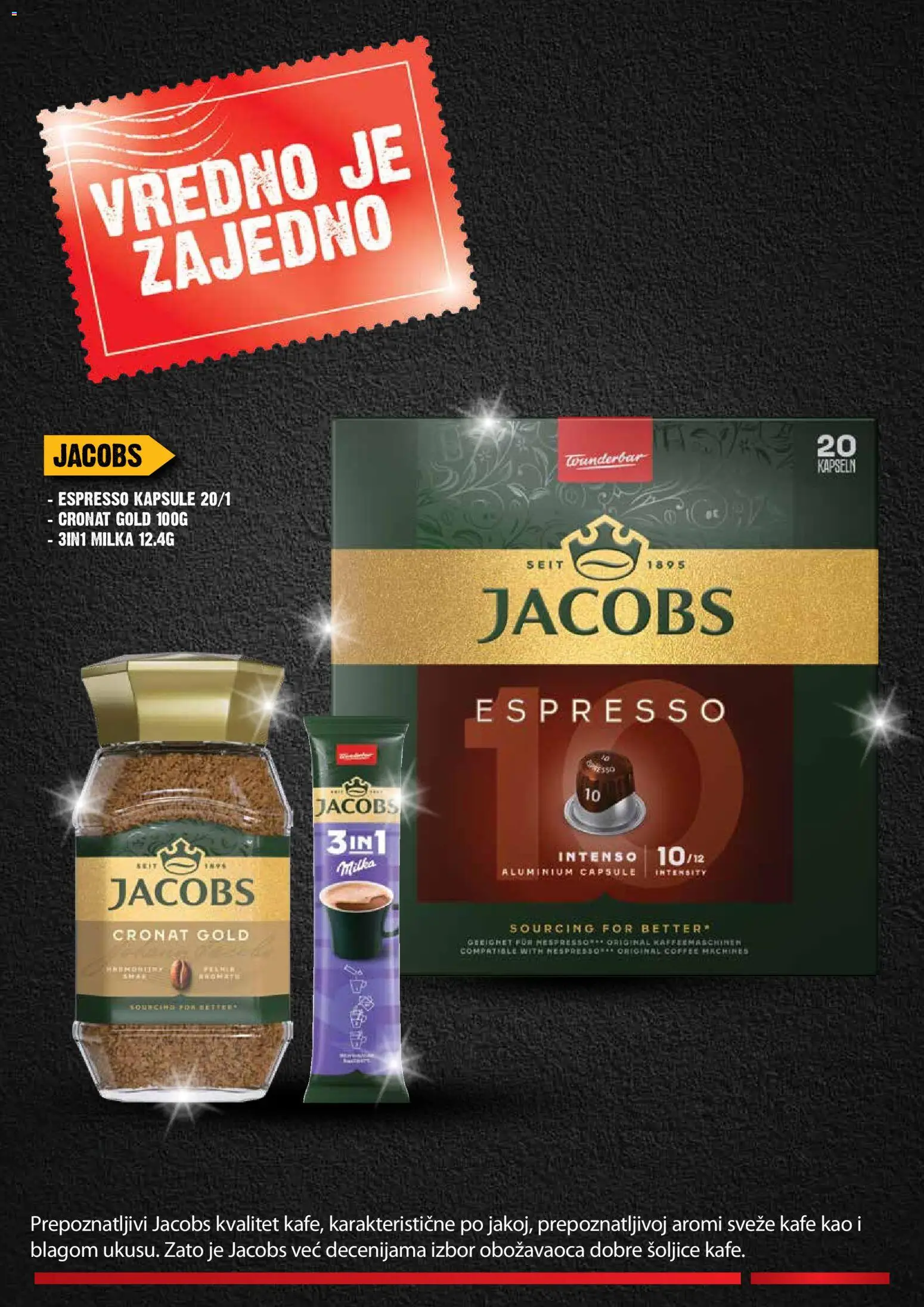 Idea katalog - važi od 16.04.2026 | Strana: 11 | Proizvode: Milka, Kapsule, Nespresso