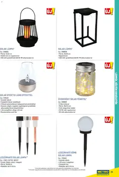 Metro Szezonális bútorok és kiegészítők - amely érvényes a következő dátumtól: 16.02.2026 | Oldal: 25