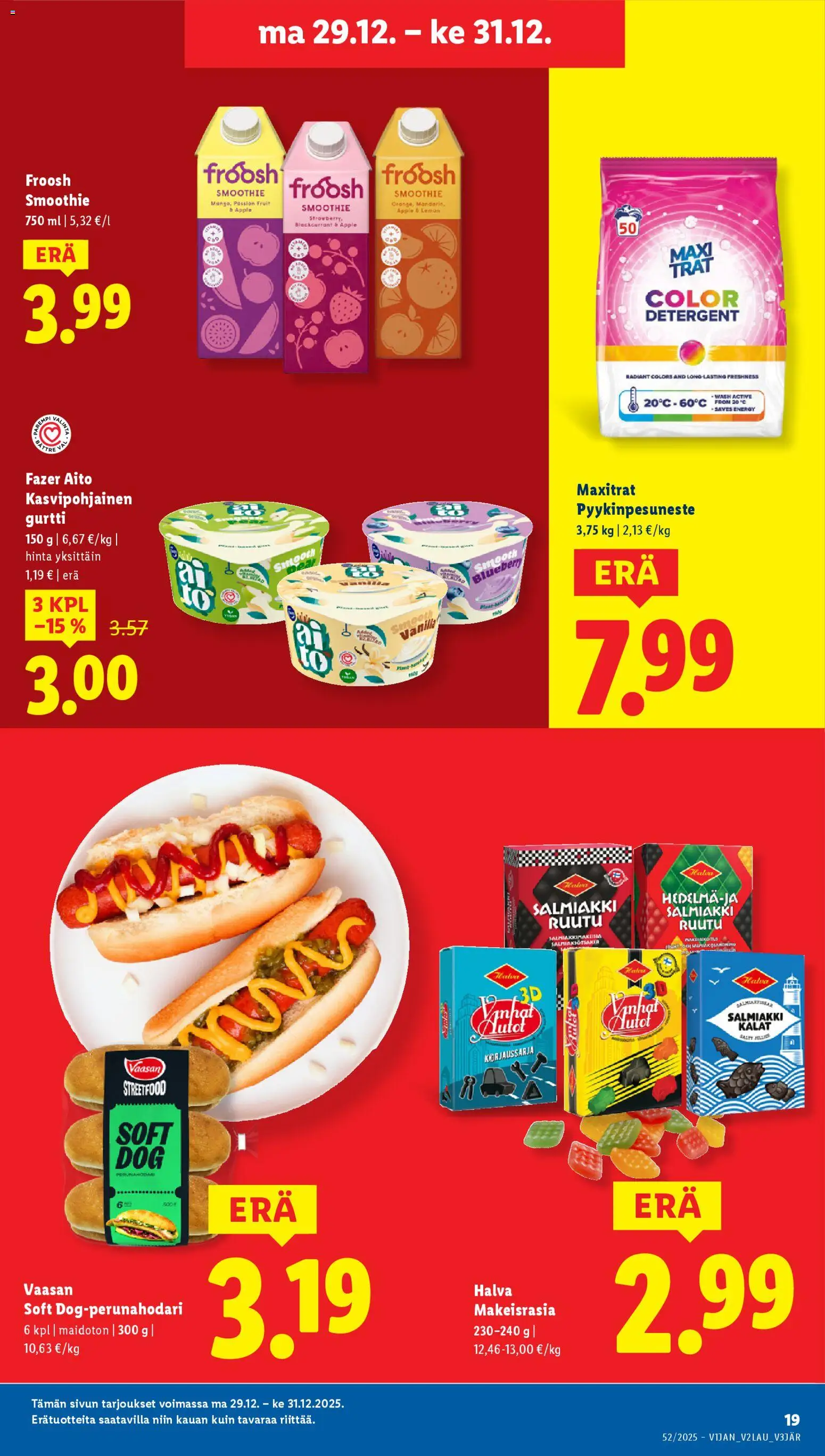 Lidl tarjoukset – voimassa 26.12.2025 alkaen | Sivu: 21