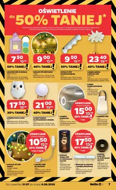 Netto gazetka - Non Food od 31.07.2025 | Strona: 7