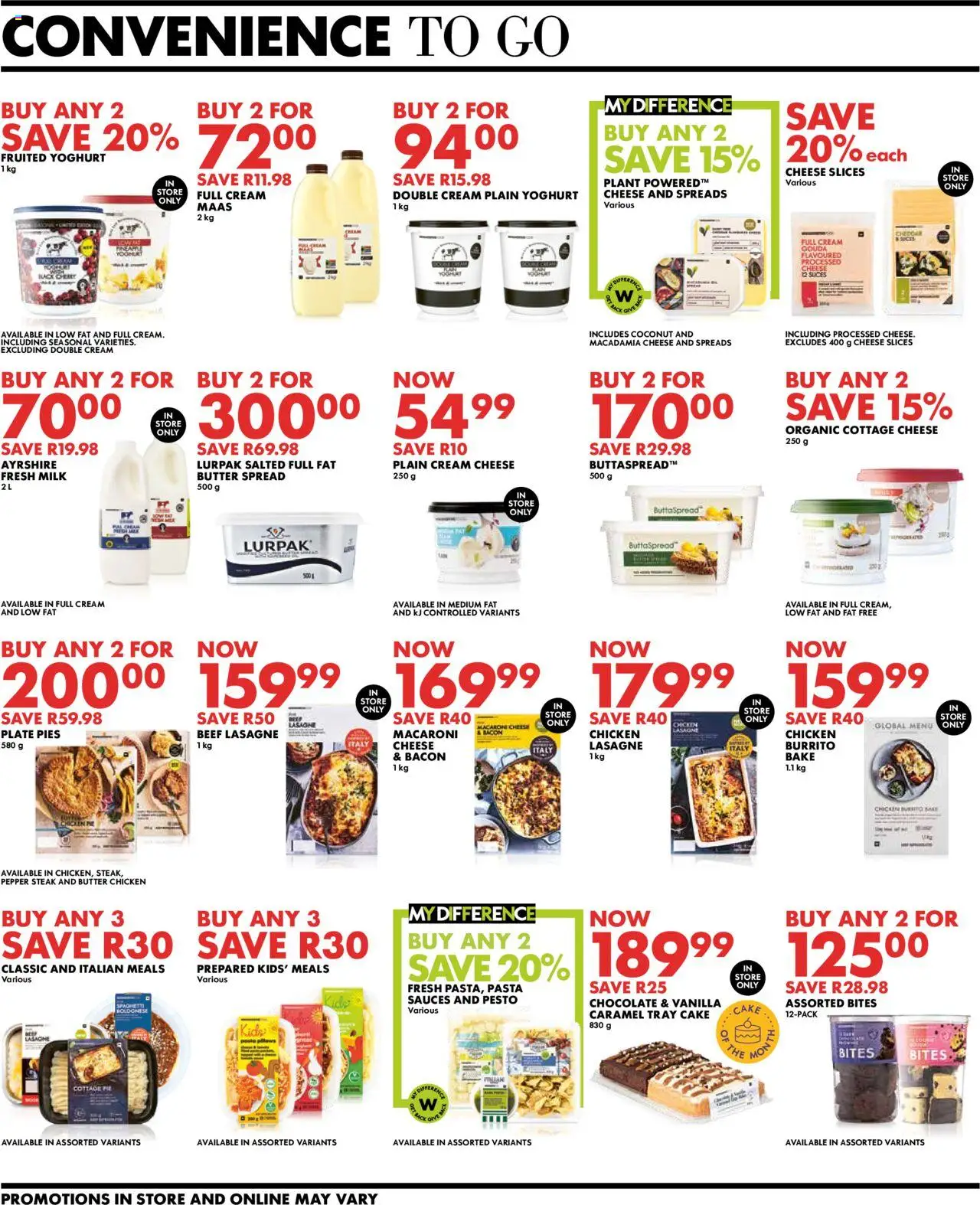New Woolworths catalogue – valid from 20.10.2025 | Page: 4 | Products: Tray, Yoghurt, Milk, Butter