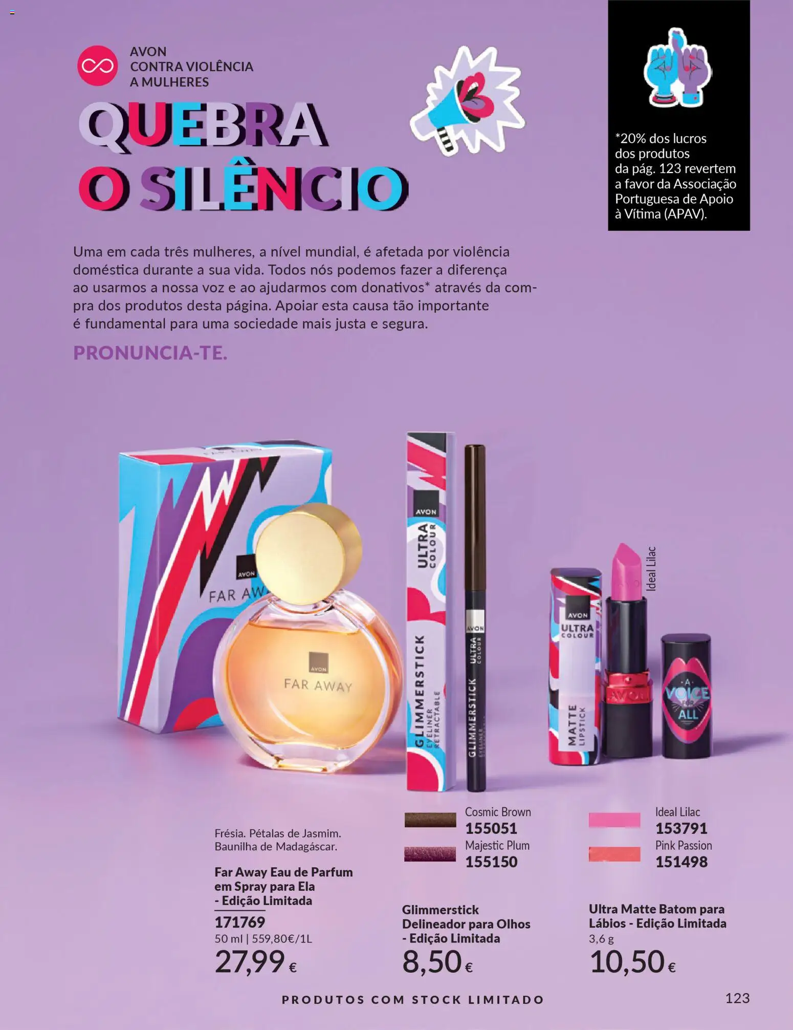 Catálogo Avon Campanha 3 │ válido de 01.03.2026 | Página: 141 | Produtos: Perfume, Delineador, Batom