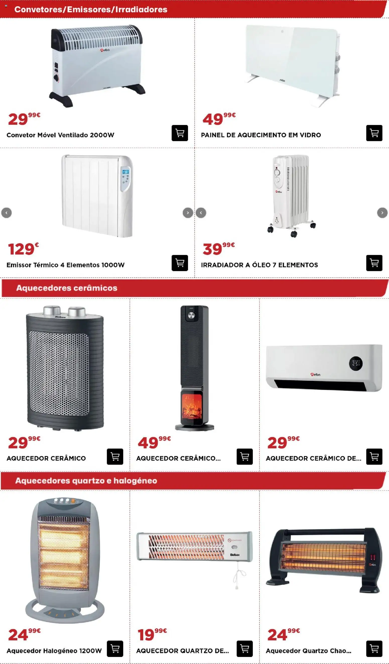 BricoMarché - Catálogo Aquecimento 12p │ válido de 06.11.2025 | Página: 8 | Produtos: Aquecedor, Óleo
