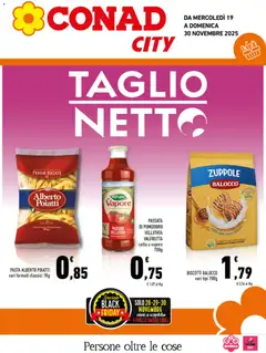 Anteprima del volantino Conad City Sicilia catalogo valido a partire dal 19.11.2025