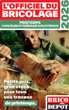 Brico Dépôt - Prévisualisation de Brico Dépôt - L'officiel du bricolage valide à partir de 25.03.2026
