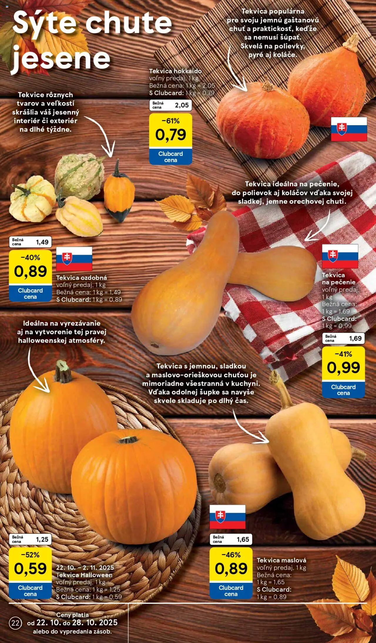 Nové Tesco akcie – leták je platný od 22.10.2025 | Strana: 22