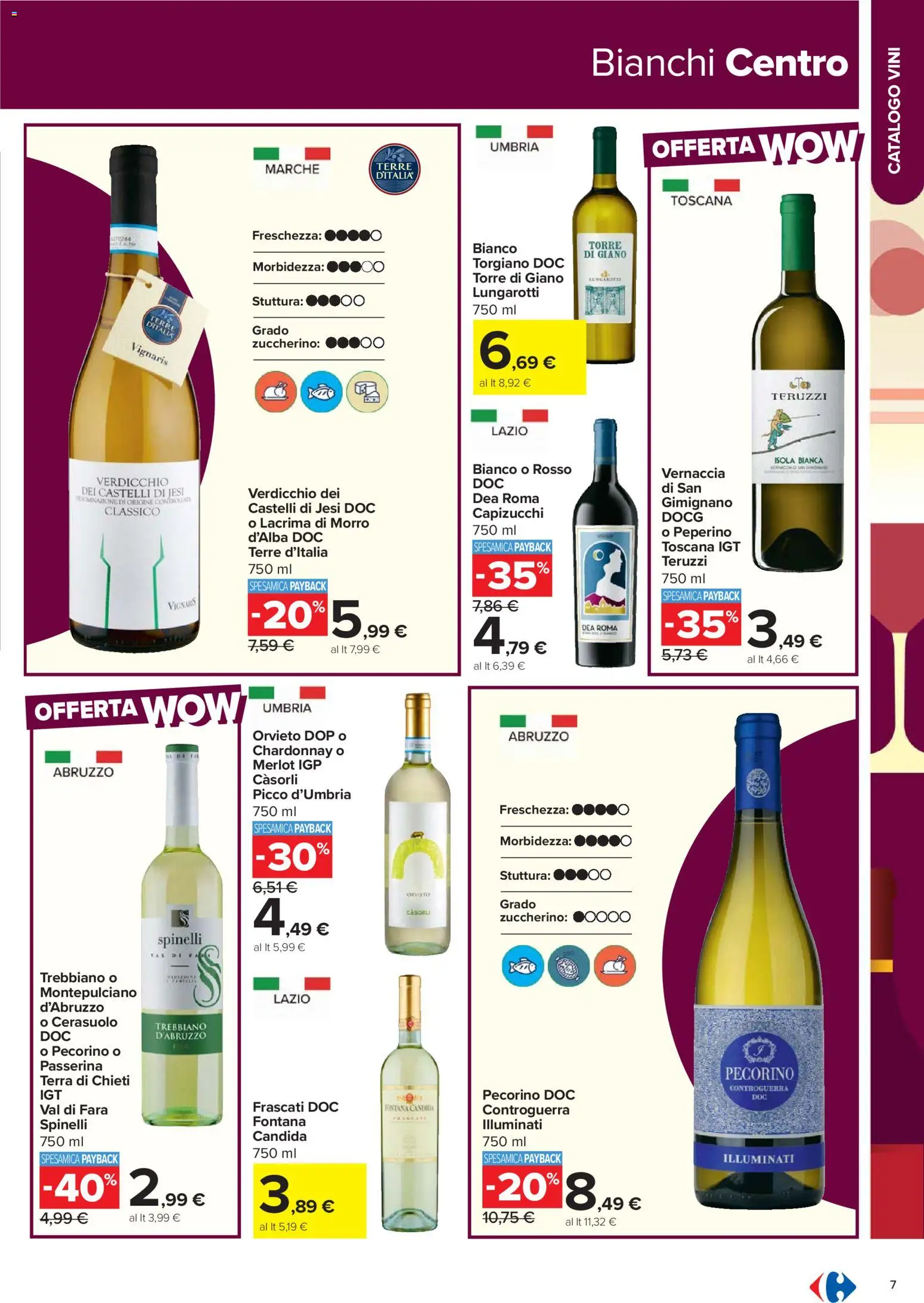 Volantino Carrefour del 17.02.2026 | Pagina: 7 | Prodotti: Pecorino, Terra