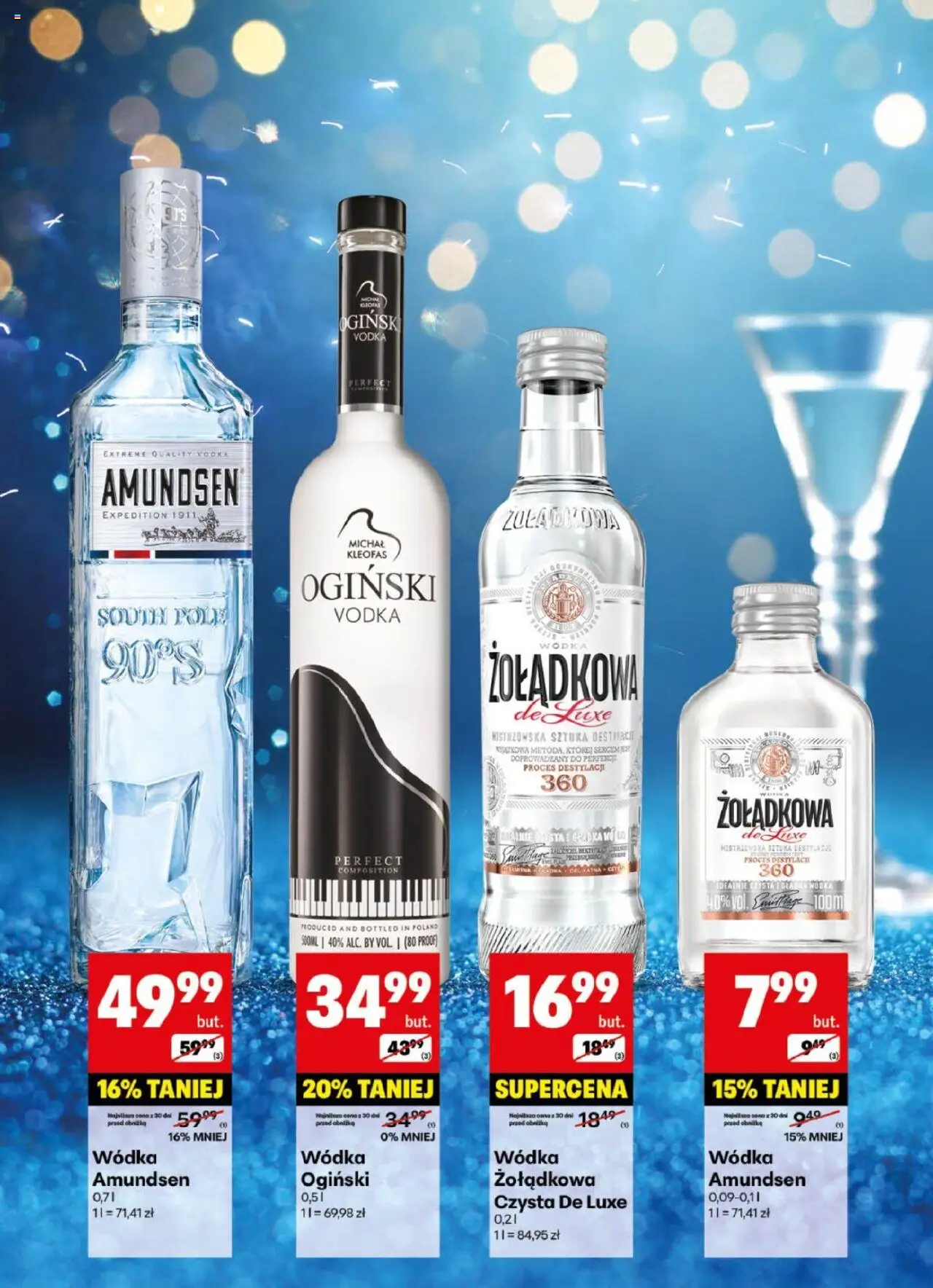 Delikatesy Centrum Gazetka alkoholowa od 26.05.2025 | Strona: 12 | Produkty: Ogiński, Wódka Ogiński, Vodka, Wódka