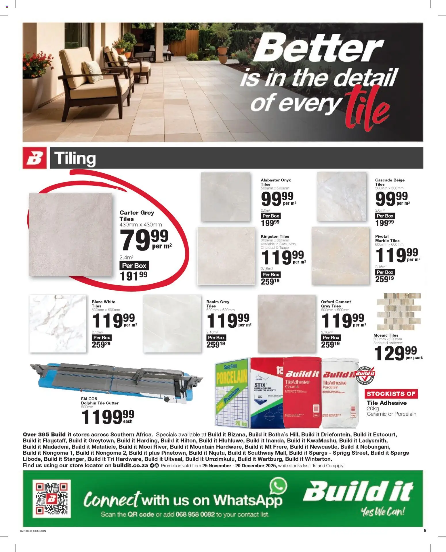New Build It catalogue – valid from 25.11.2025 | Page: 5
