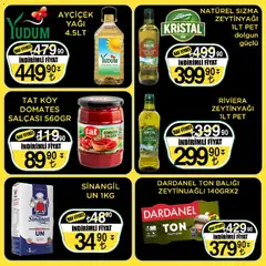 17.04.2026 tarihinden itibaren geçerli olan Sarıyer kataloğu önizlemesi | Sayfa: 19 | Ürünler: Raf, Domates, Ton balığı
