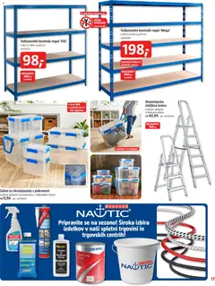 Bauhaus katalog akcije – veljaven od 15.04.2026 | Stran: 17 | Izdelki: Zaboj, Regal