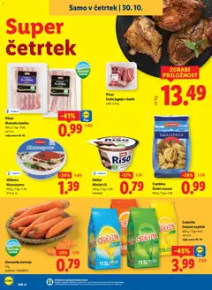 Lidl katalog akcije – veljaven od 29.10.2025 | Stran: 32 | Izdelki: Rezanci, Slanina, Cokolada, Riz