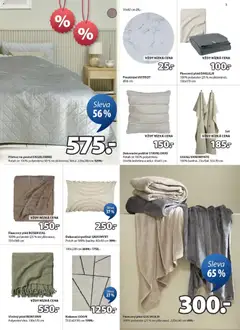 Náhled letáku JYSK leták - Výprodej od 12.01.2026 | Strana: 3 | Produkty: Přehoz, Umělá kožešina, Postel, Koberec