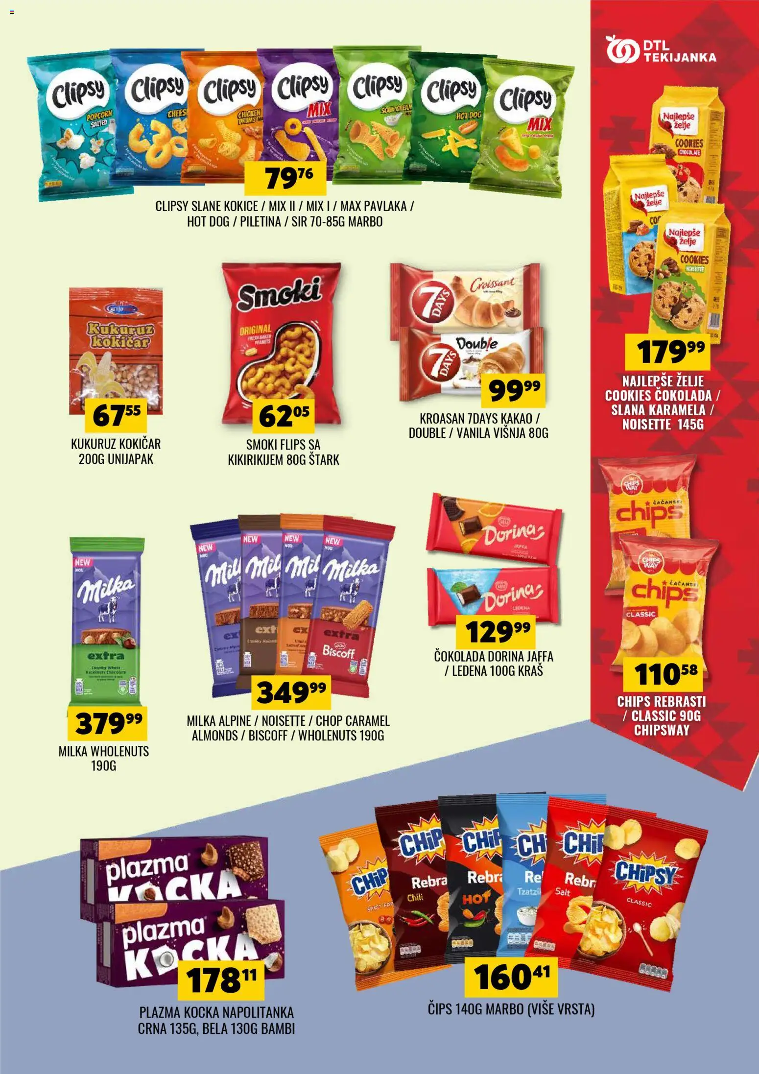 Tekijanka katalog - važi od 25.02.2026 | Strana: 13 | Proizvode: Plazma, 7days, Sir, Popcorn