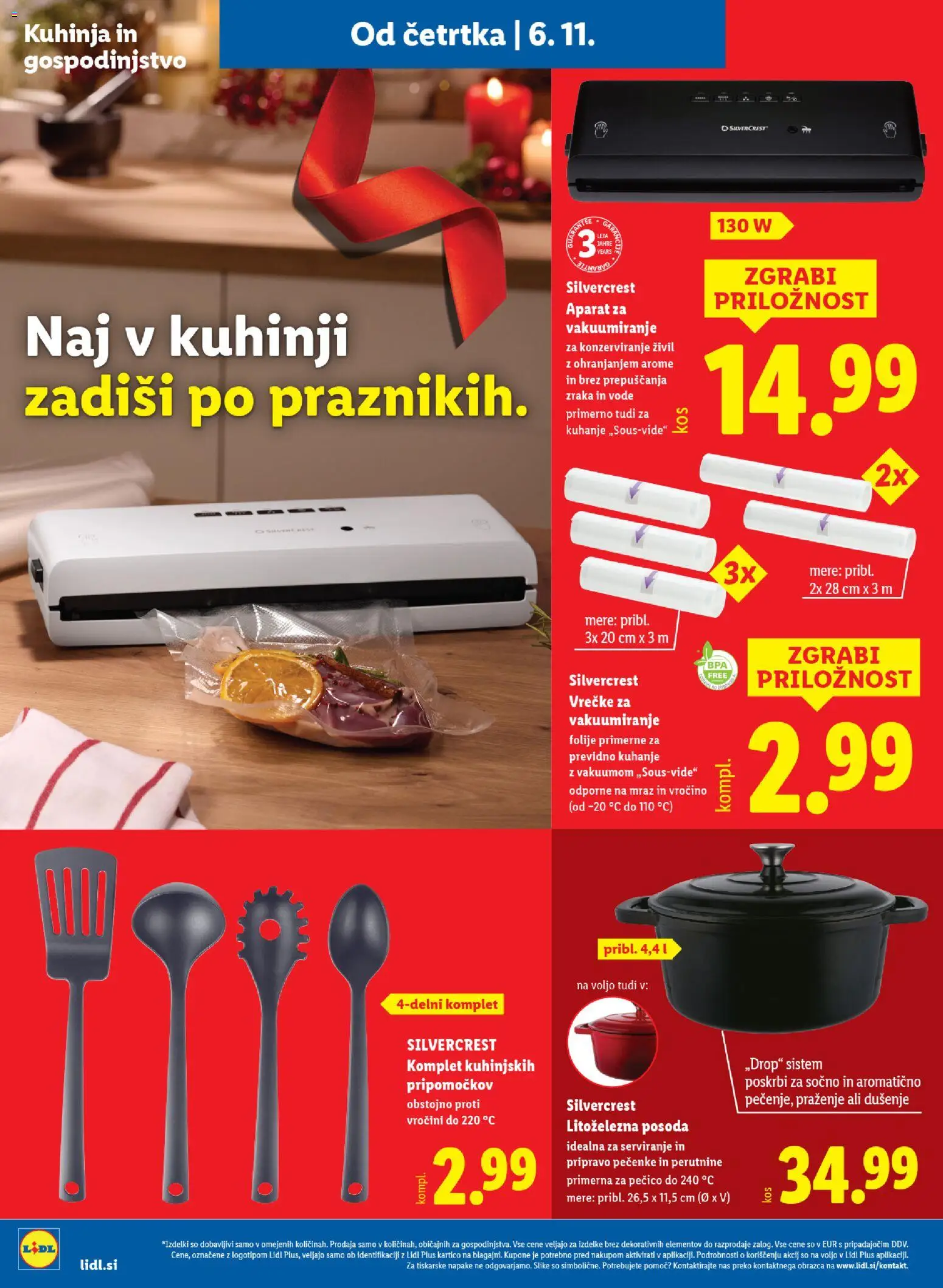 Novi Lidl katalog ponudbe – veljaven od 06.11.2025 | Stran: 30 | Izdelki: Kuhinja
