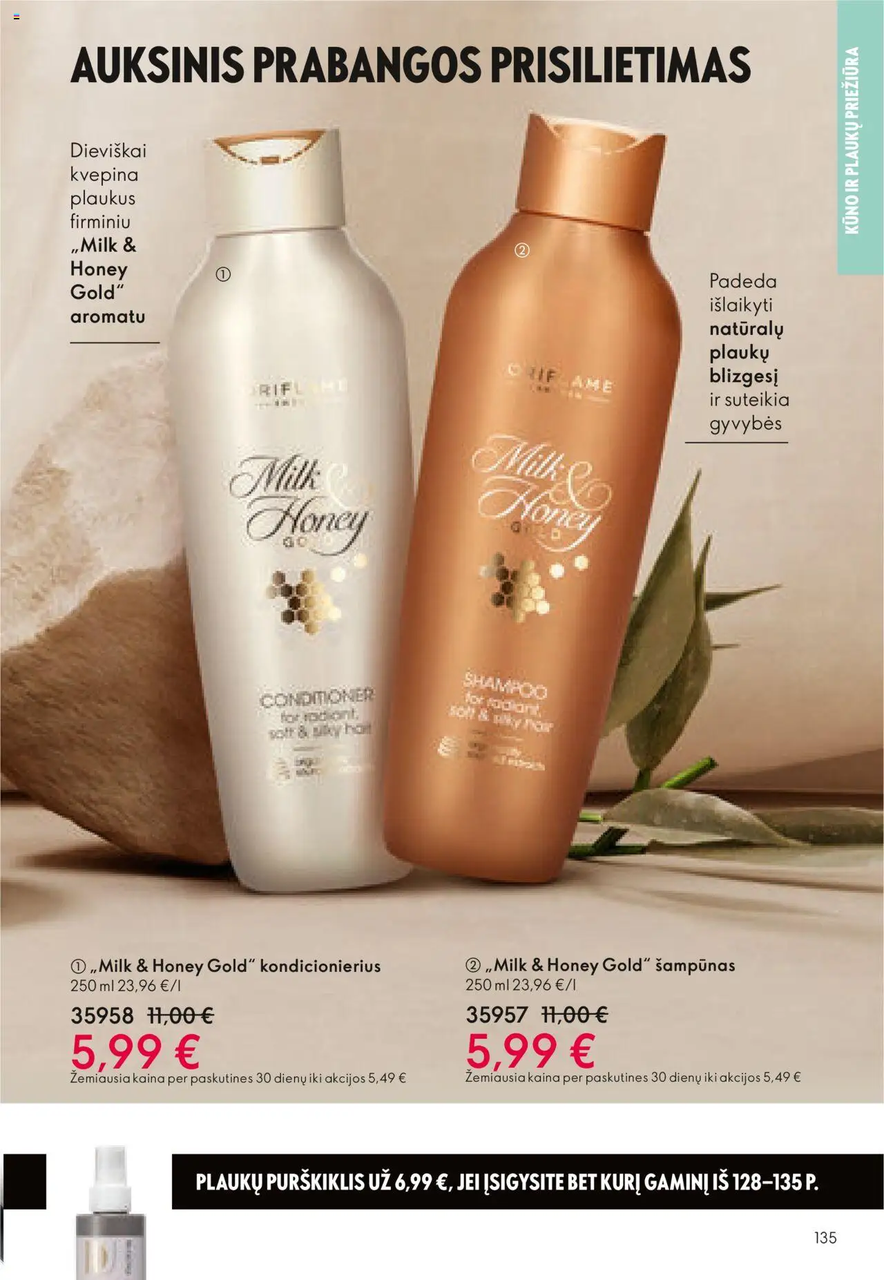 Oriflame akcijos nuo 29.10.2025 | Puslapis: 135 | Prekių: Šampūnas, Kondicionierius
