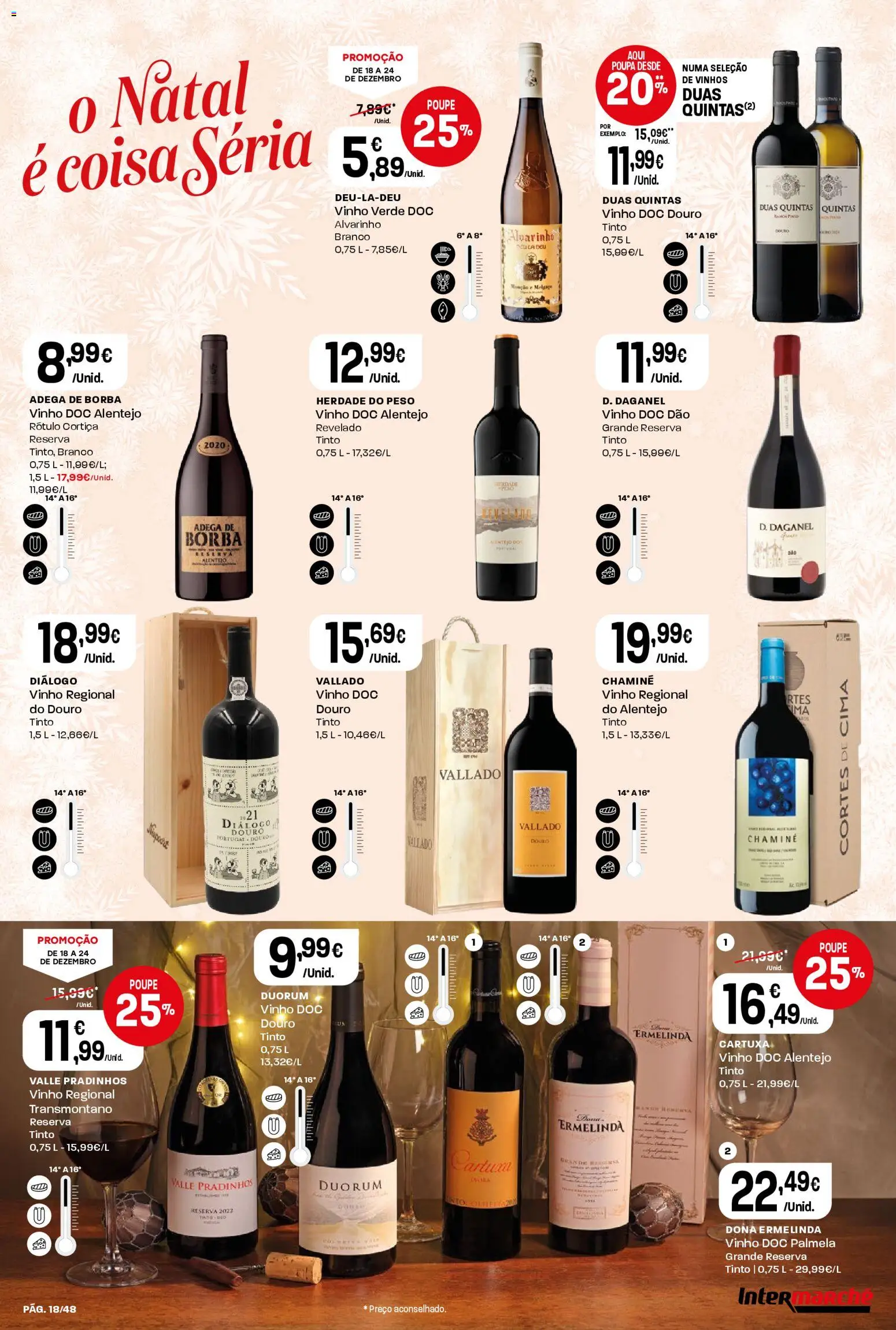 Intermarché folheto │ válido de 18.12.2025 | Página: 18 | Produtos: Vinho