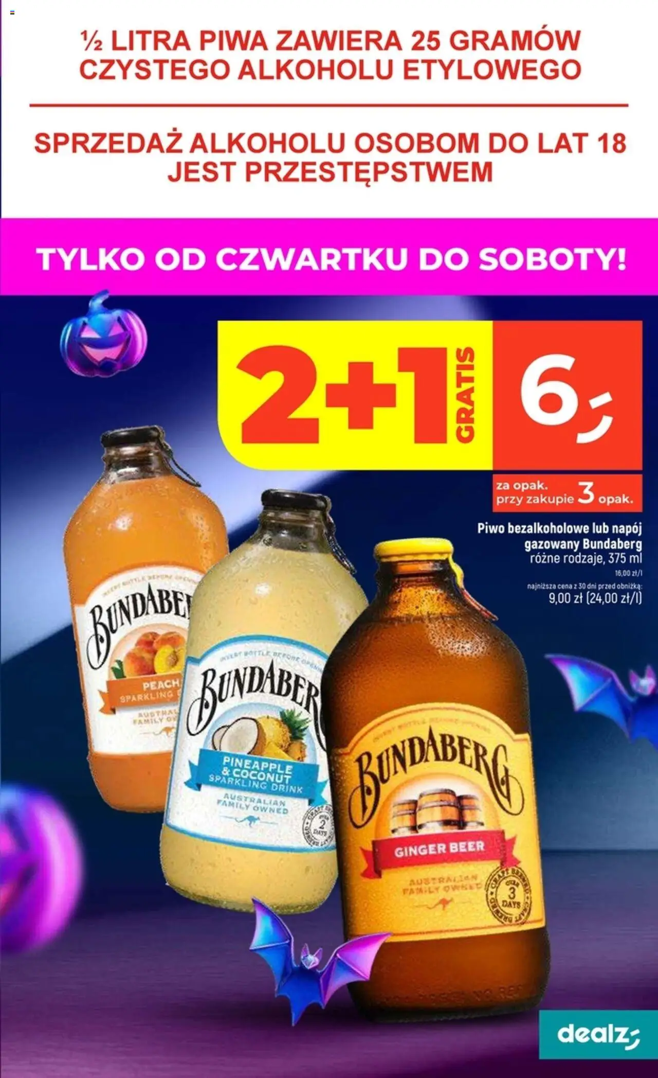 Dealz Gazetka od 18.09.2025 | Strona: 7 | Produkty: Ginger Beer, Piwo