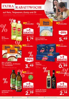 Unimarkt Flugblatt gültig ab 10.09.2025 | Seite: 2 | Produkte: Hajdina liszt, Öl, Reis