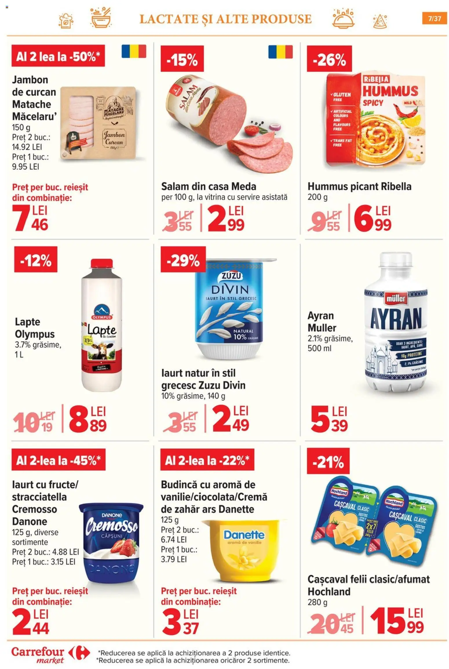 Noul catalog Carrefour – valabil de la 29.10.2025 | Pagină: 10 | Produse: Vitrină, Cașcaval, Sare, Zahăr