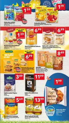 Pogląd oferty "Lewiatan gazetka - Bydgoszcz" - ważna od 26.03.2026 | Strona: 9 | Produkty: Galaretka, Morele, Orzechy laskowe, Orzechy