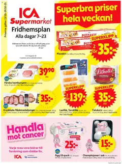 ICA Supermarket - Stockholm - Förhandsvisning av reklamblad från butik ICA Supermarket aktuell från 13.10.2025