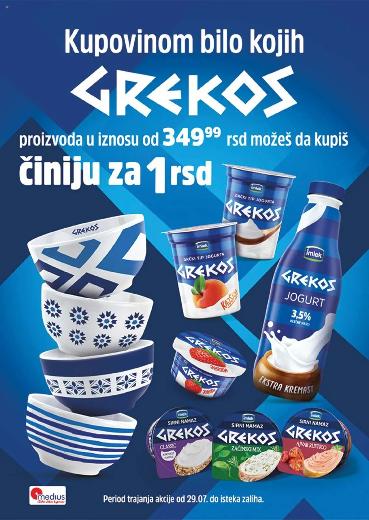 Medius katalog - važi od 29.07.2025 | Strana: 24 | Proizvode: Ajvar, Mast, Jogurt