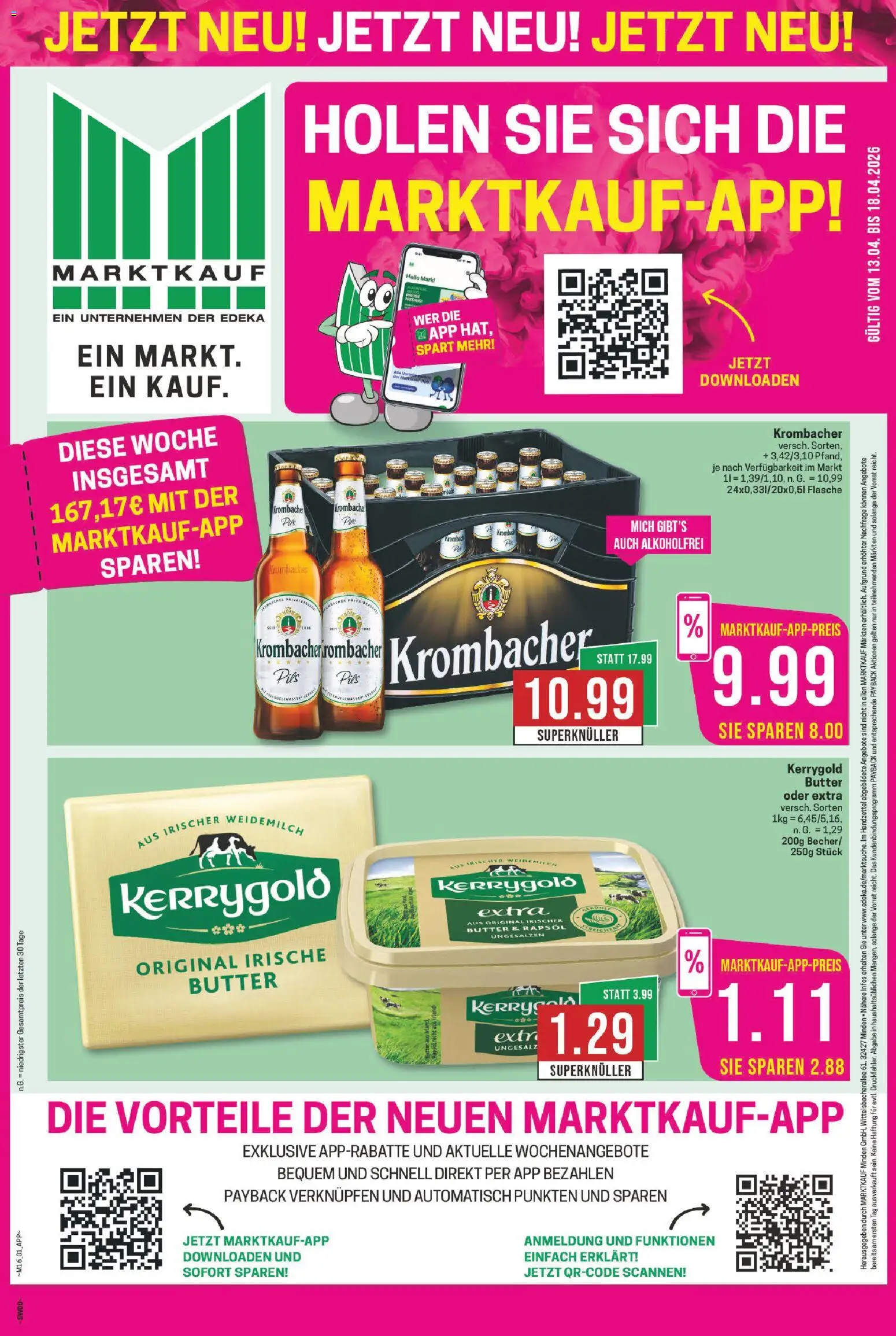 Marktkauf Prospekt 	 – gültig ab 13.04.2026 | Seite: 1