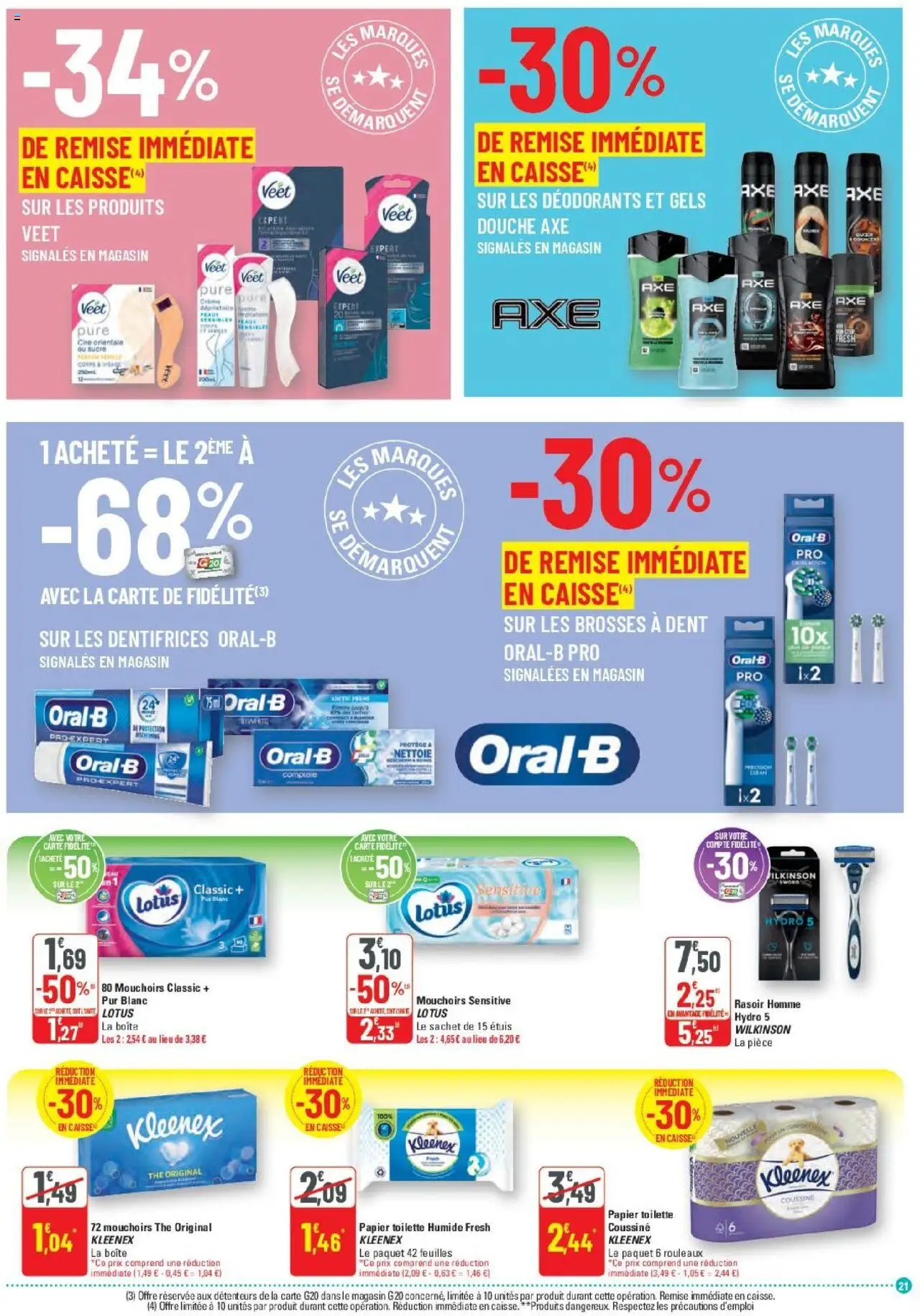  | Page: 21 | Produits: Cire, Sucre, Parfum, Mouchoirs