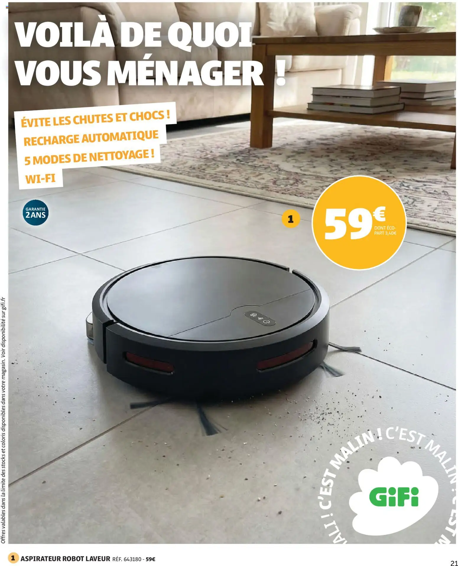{H1} | Page: 21 | Produits: Aspirateur, Robot, Aspirateur robot