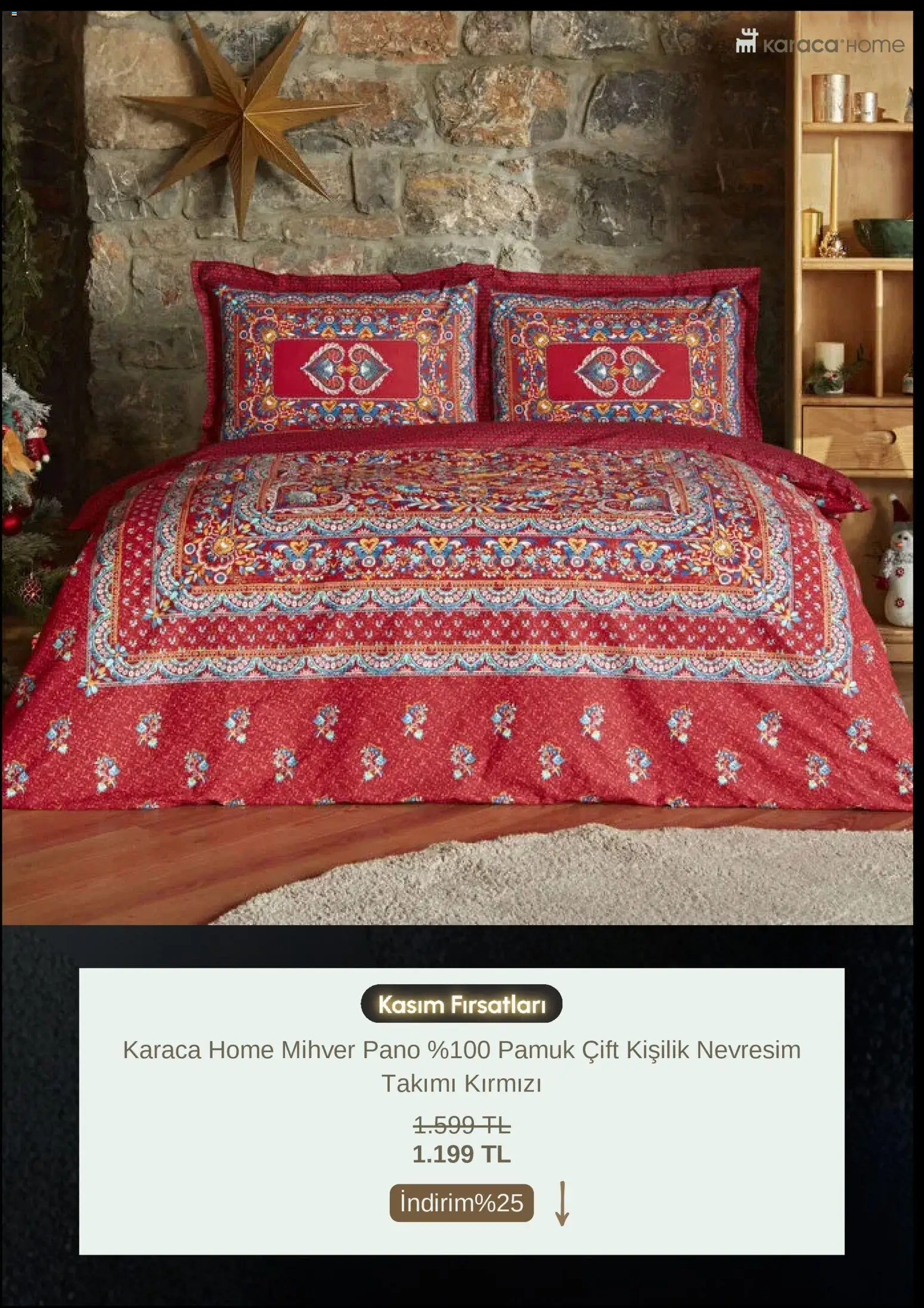 Karaca Home Black Friday - 24.11.2025 tarihinden itibaren geçerlidir | Sayfa: 7 | Ürünler: Nevresim