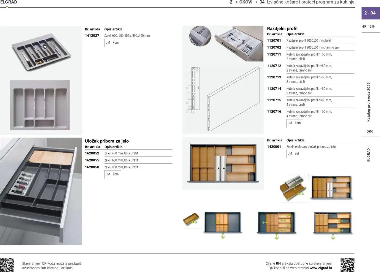 Elgrad katalog | vrijedi od 06.10.2025 | Stranica: 259 | Proizvodi: Košare