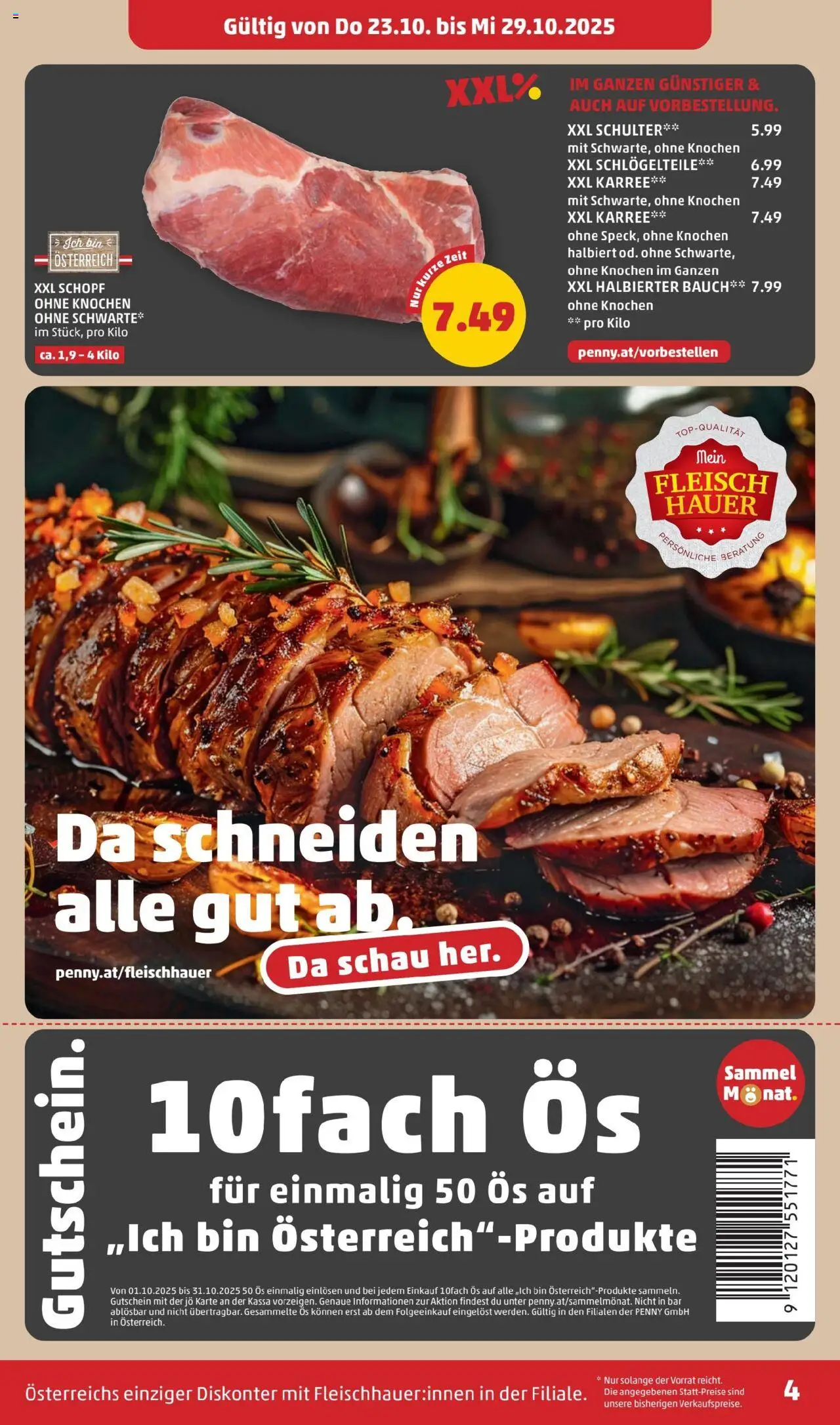 Penny Markt Flugblatt gültig ab 23.10.2025 | Seite: 4