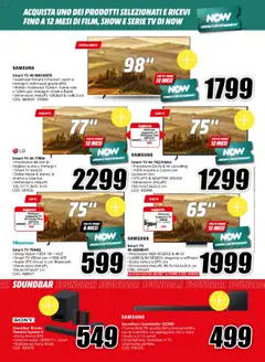 Volantino Media World del 15.09.2025 | Pagina: 3 | Prodotti: Tv samsung, TV, Audio, Samsung