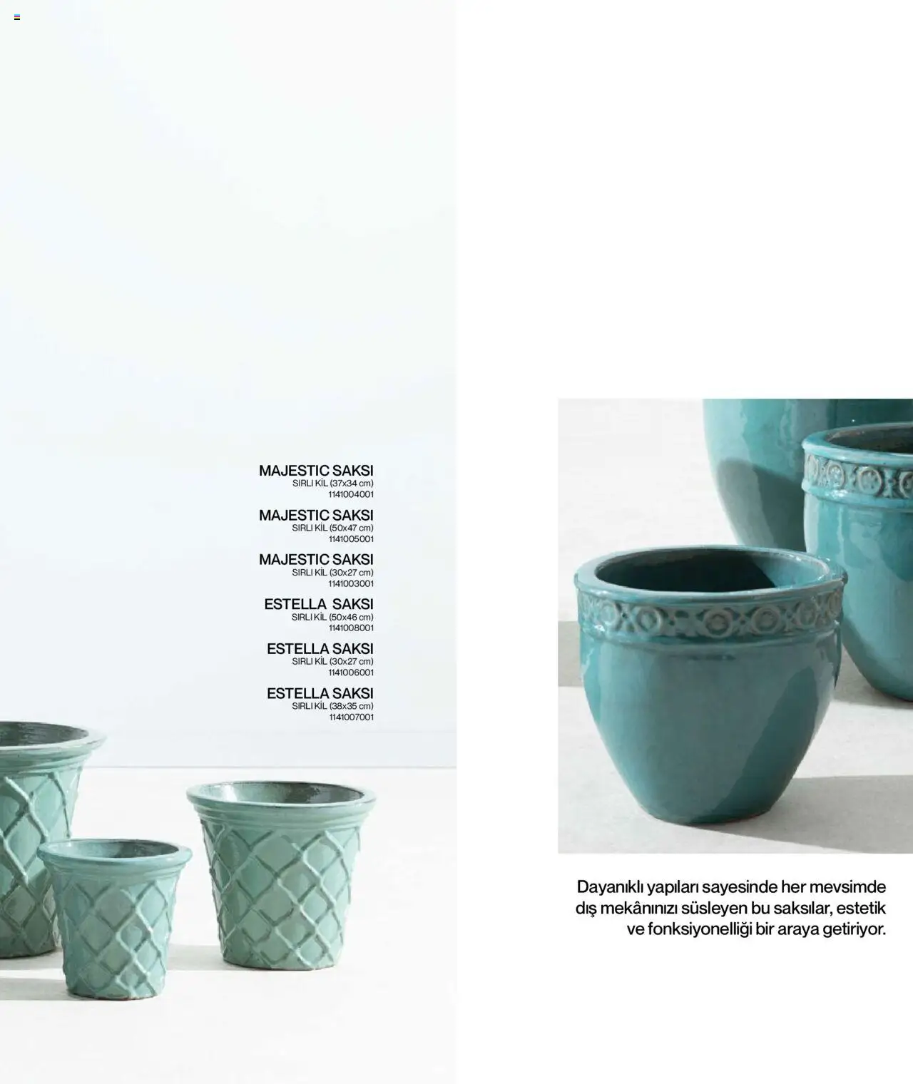 Mudo Katalog - BAHÇE 2025 - 04.06.2025 tarihinden itibaren geçerlidir | Sayfa: 137 | Ürünler: Saksı