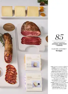 Vista previa El Corte Inglés ofertas válido desde el 19.11.2025 | Página: 85 | Productos: Queso de oveja, Queso, Νυχτικό, Cuna