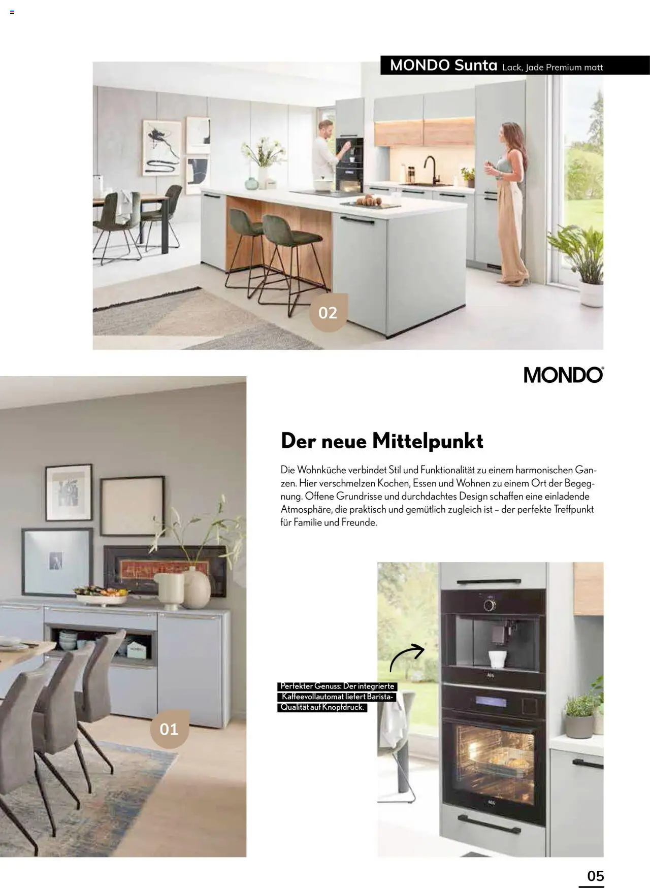 Ostermann Mondo Küchenmagazin – gültig ab 26.05.2025 | Seite: 5 | Produkte: Kaffeevollautomat