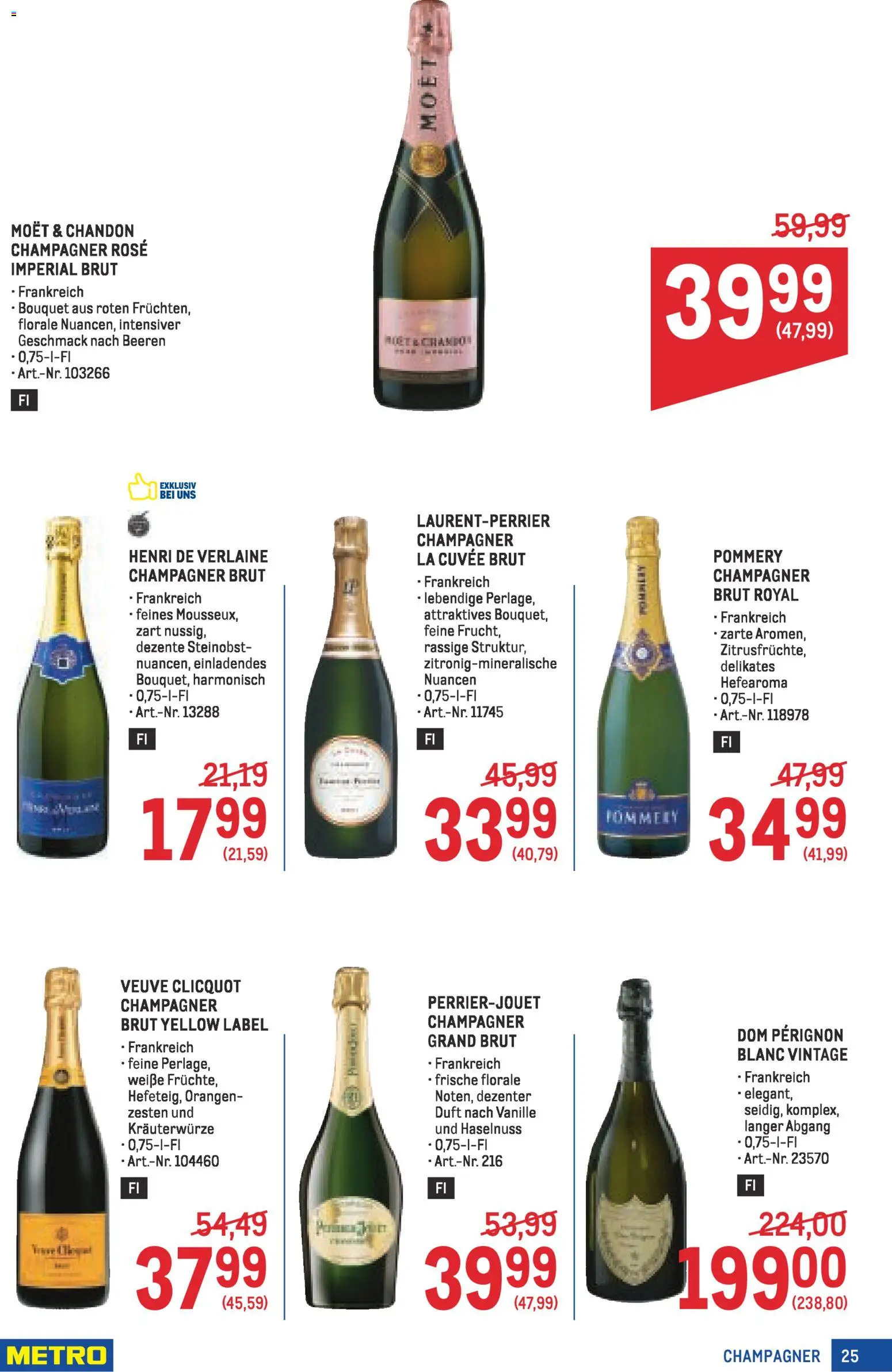 Metro  Wein und Spirituosen Spezial gültig ab 22.01.2026 | Seite: 25 | Produkte: Duft, Orangen