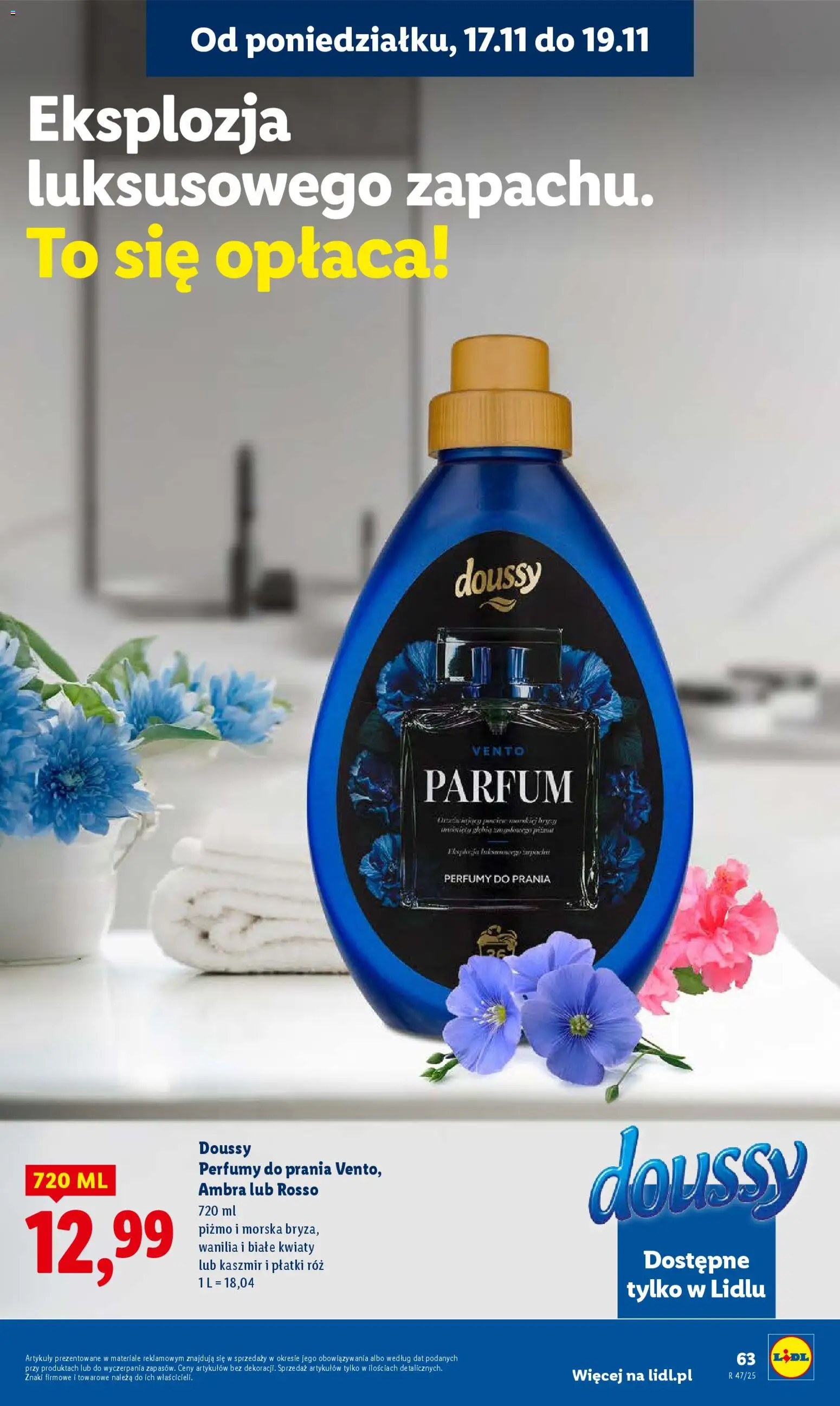Lidl Gazetka od 17.11.2025 | Strona: 63
