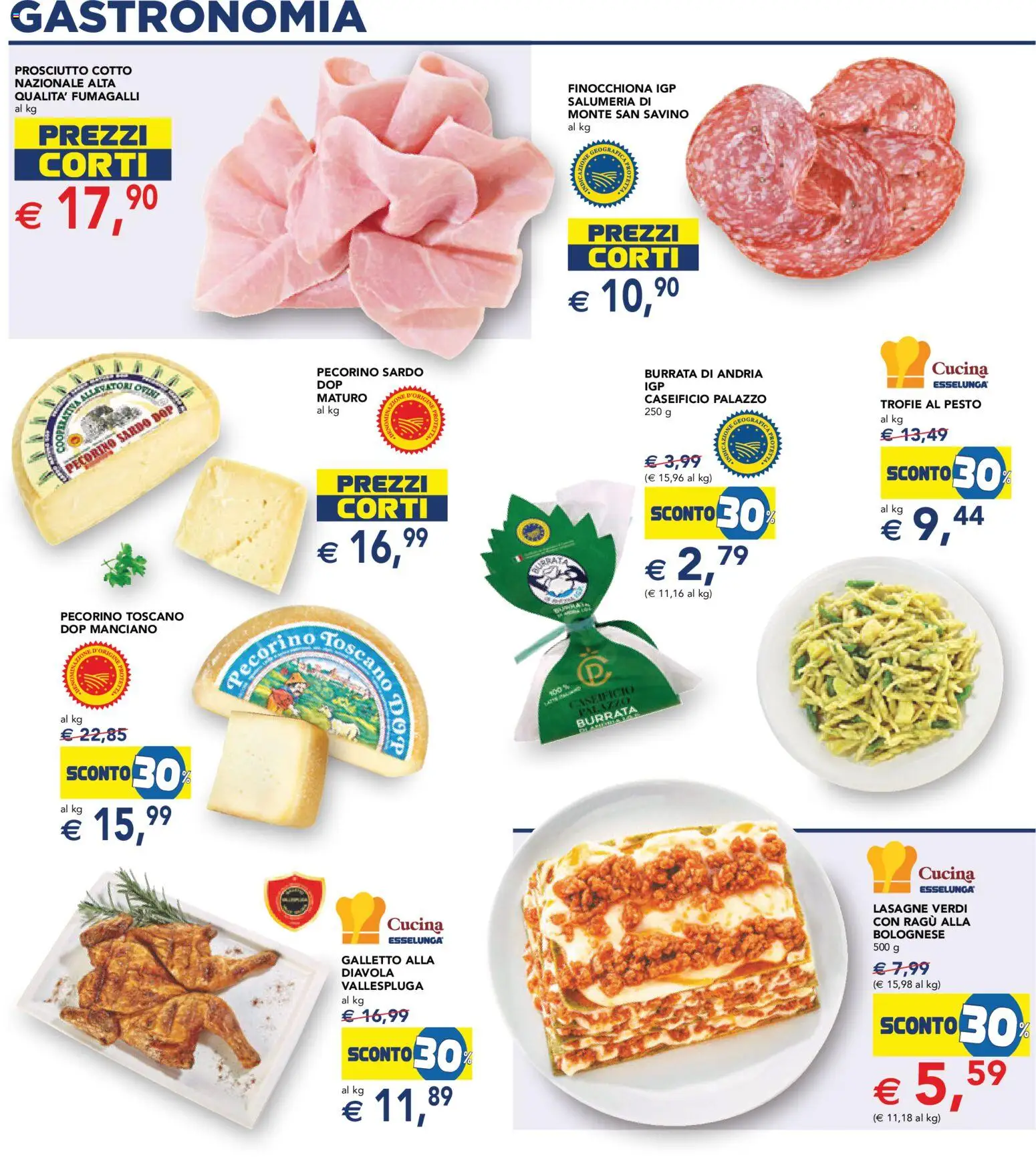 Volantino Esselunga S del 08.04.2026 | Pagina: 18 | Prodotti: Prosciutto Cotto, Prosciutto, Pesto, Ragú