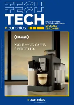 Anteprima del volantino Euronics De'Longhi catalogo valido a partire dal 25.11.2025