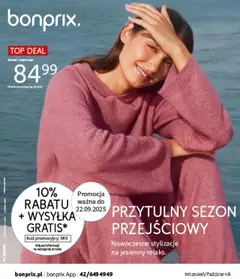 Pogląd oferty "BonPrix Katalog - Przytulny Sezon Przejściowy" - ważna od 22.09.2025