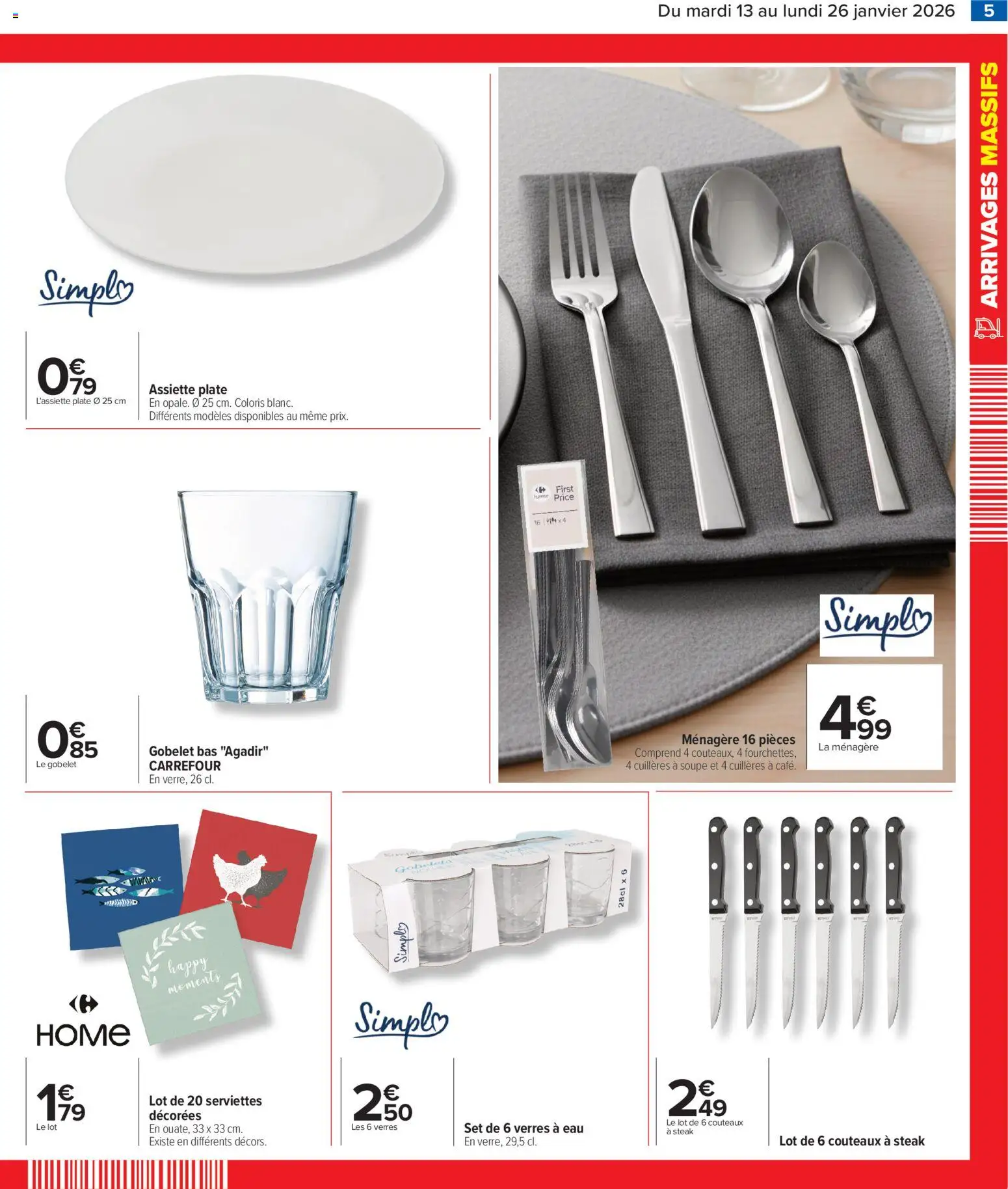 {H1} | Page: 6 | Produits: Soupe, Cuillères