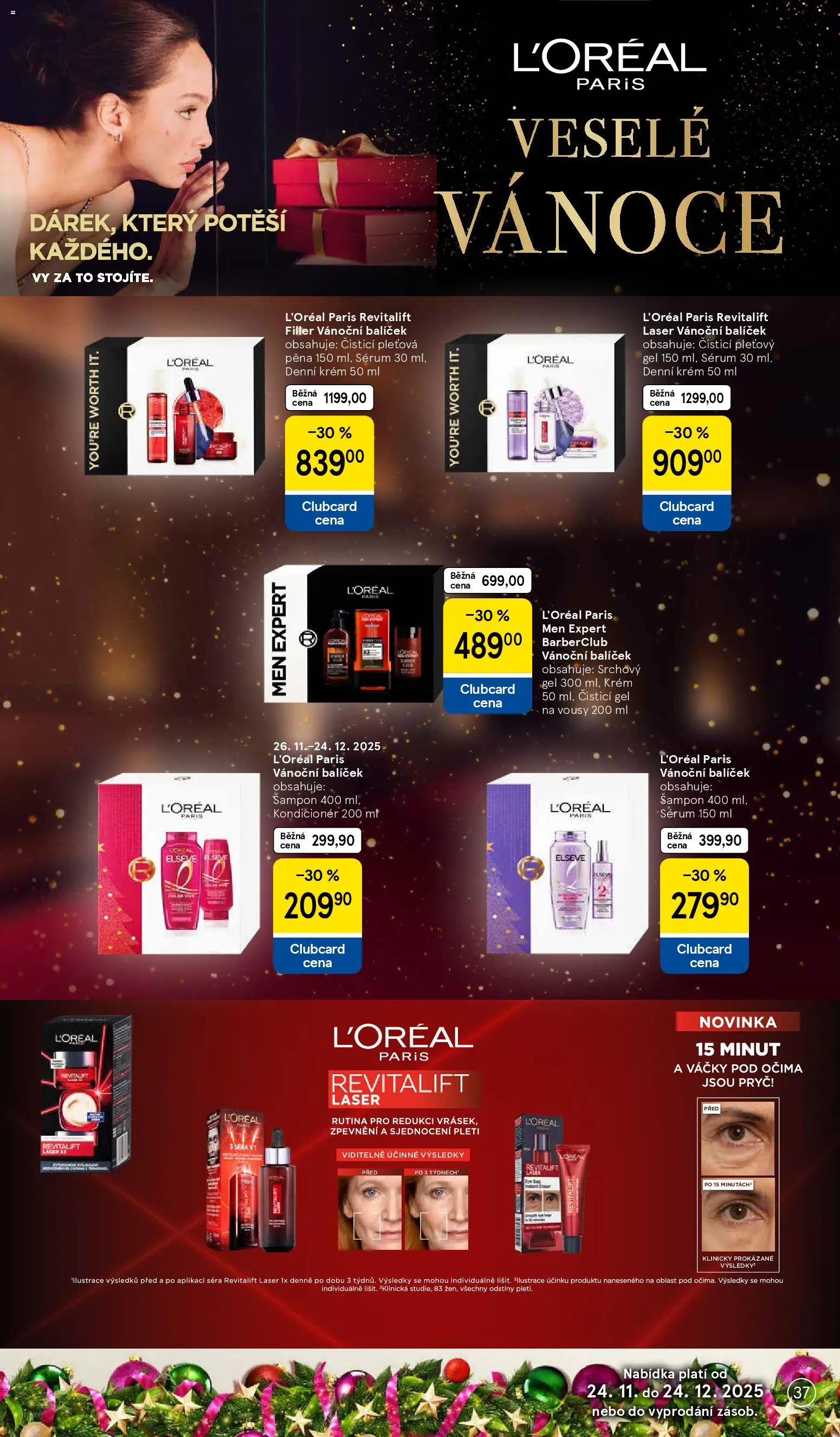 Tesco katalog od 25.11.2025 | Strana: 37 | Produkty: Sérum, Krém, Šampon, Kondicionér